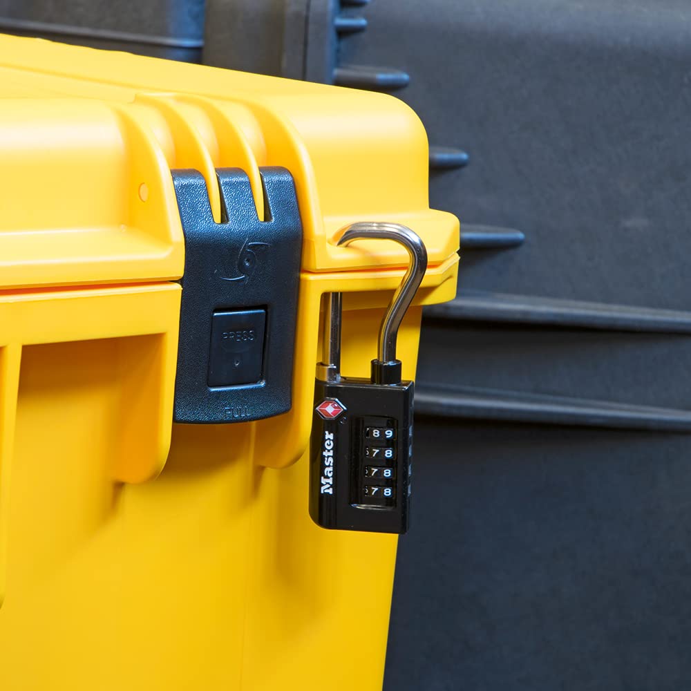Master Lock Black Set Your Own Combination TSA
