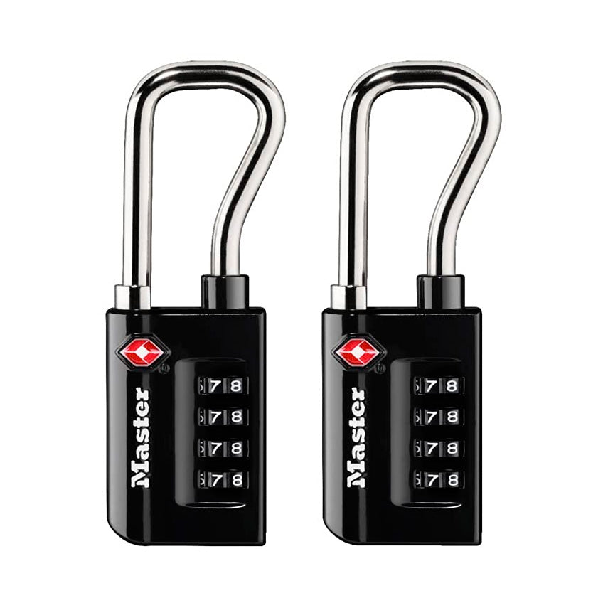 Master Lock Black Set Your Own Combination TSA